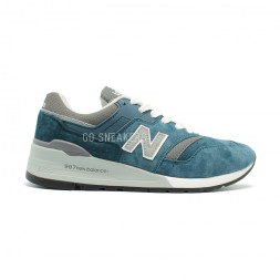 New Balance Мужские Huge 997 Blue-Grey