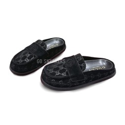 Gucci Sabo Suede Black