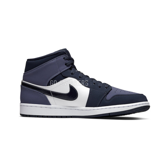 Унисекс кроссовки Nike Air Jordan 1 Mid Obsidian Sanded Purple
