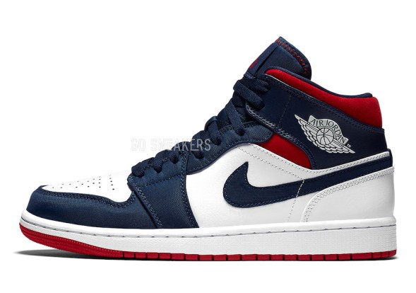 Унисекс кроссовки Nike Air Jordan 1 Mid SE USA