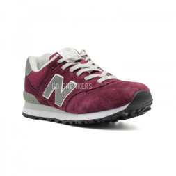 New Balance Женские 574 Bordeux Grey
