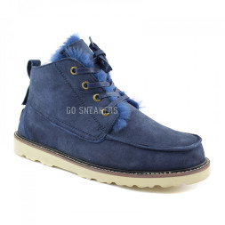 Men Boots Beckham Navy