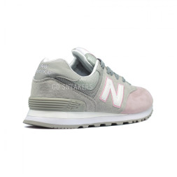 New Balance Женские 574 Grey-Pink