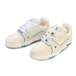 Louis Vuitton LV Trainer White/Blue