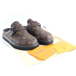 Louis Vuitton Slipper Leather Brown