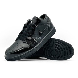 Nike Air Jordan 1 Low SE «Black Croc»