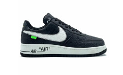 Louis Vuitton X Nike Air Force 1 Low Black