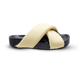 JW Anderson Flip-flops Leather Black/Cream