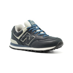 New Balance Мужские 574 Leather Navy