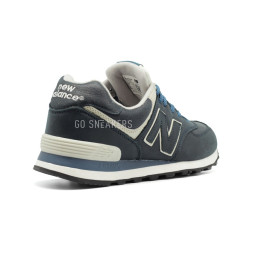 New Balance Мужские 574 Leather Navy