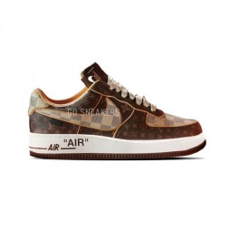Nike Air Force 1 Low X Louis Vuitton Monogram Brown