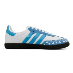 Comme des Garcons x Adidas Samba WMNS White/Blue
